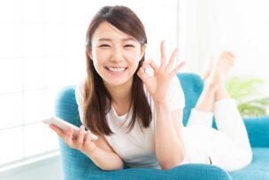 WiMAX速度制限なんて気にしない女性