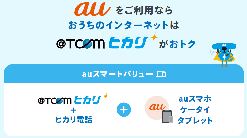 @TCOM　auスマートバリュー