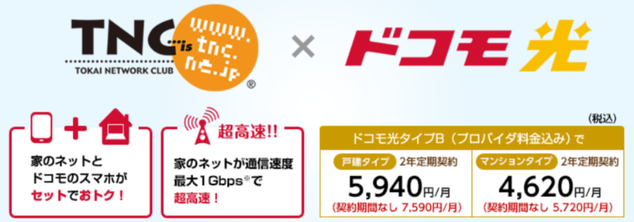ドコモ光×TNC