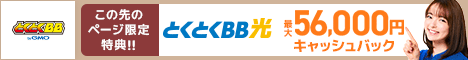 GMOとくとくBB光バナー