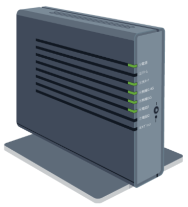 BBIQ光電話ターミナル「XS-5A-01」